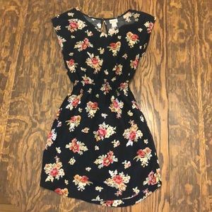 Target floral black dress